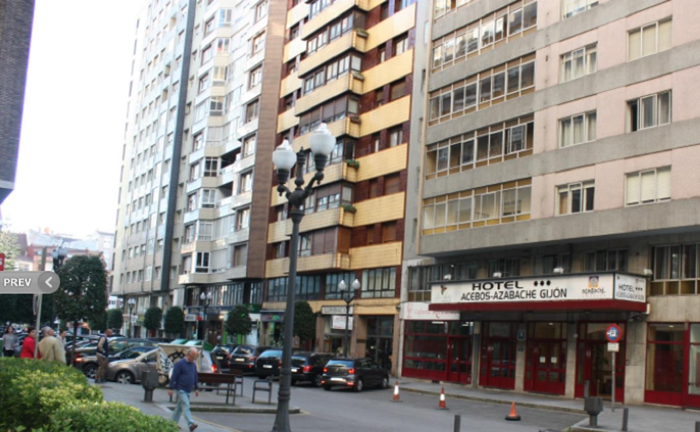 Hotel Acebos Azabache Gijón Eksteriør bilde