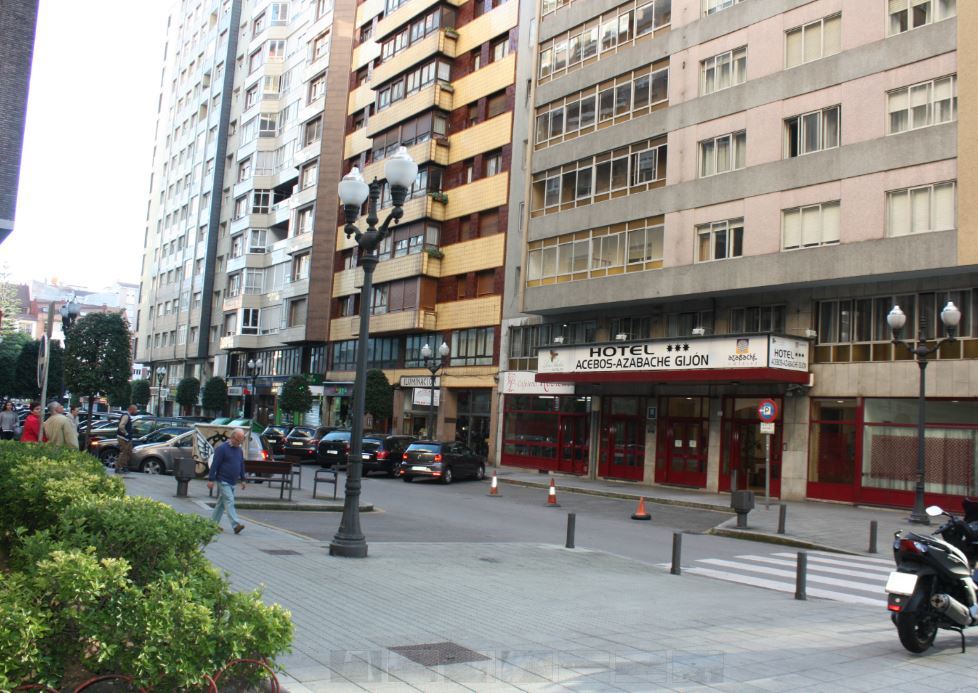 Hotel Acebos Azabache Gijón Eksteriør bilde