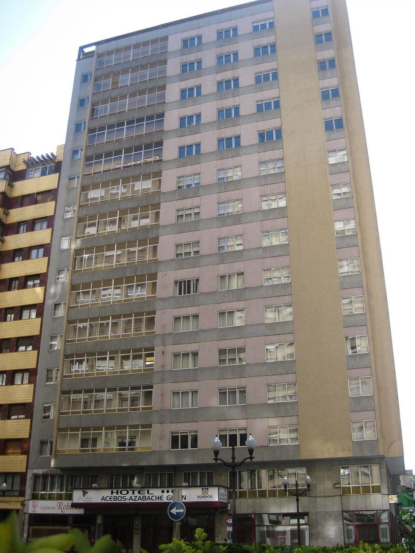 Hotel Acebos Azabache Gijón Eksteriør bilde